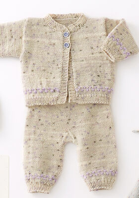 JACKE Cool Wool Baby Print Punto & Cool Wool Baby von Lana Grossa