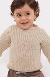 Lana Grossa PULLOVER Natural Alpaca Pelo