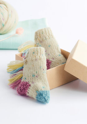STRÜMPFE Cool Wool Baby Print Punto & Cool Wool Baby von Lana Grossa