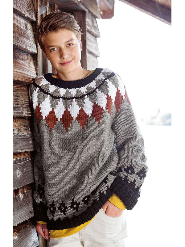 Lana Grossa PULLOVER Mille II