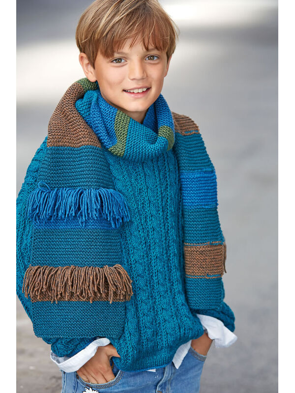 Lana Grossa SCHAL Cool Wool Big Melange