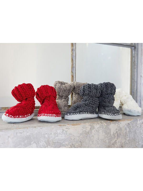 Lana Grossa HÜTTENSCHUHE Mille II