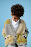 Lana Grossa COLOR-BLOCK JACKE Cool Merino