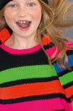 Lana Grossa PULLOVER Bingo uni/neon