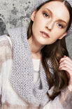 Lana Grossa LOOP KRAUS RECHTS Silkhair melange/uni