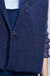 Lana Grossa JACKE MIT HAKEN-VERSCHLUSS Silkhair