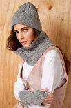Lana Grossa KRAGEN MIT ZOPFMUSTERN Cashmere 16 Fine