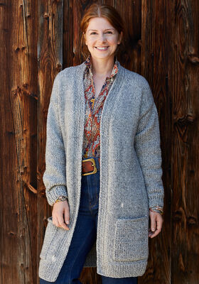 LANGE JACKE Landlust Winterwolle von Lana Grossa