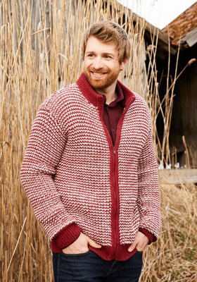 HERRENJACKE Landlust Alpaka Merino 100 von Lana Grossa
