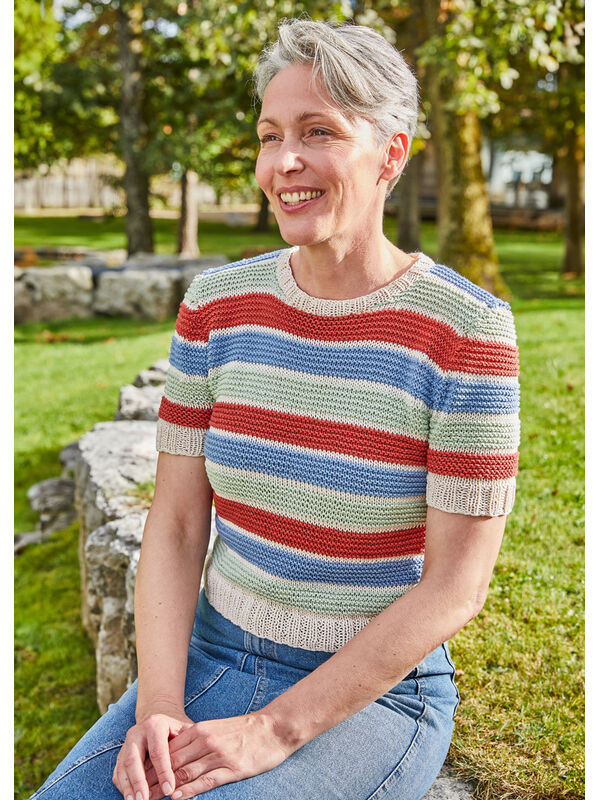Lana Grossa DAMENSHIRT Landlust Baumwolle