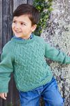 Lana Grossa KINDERPULLOVER Landlust Alpaka Merino 160