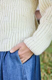 Lana Grossa PATENTPULLOVER Landlust Naturwolle
