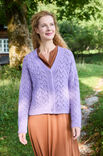 Lana Grossa JACKE IM AJOURMUSTER Landlust Alpaka Merino 160 & Landlust Kidmohair