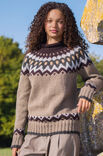 Lana Grossa PULLOVER Landlust Naturwolle