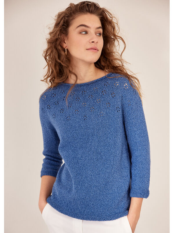 Lana Grossa PULLOVER Landlust Sommerseide