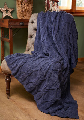 PLAID Landlust Alpaka Merino 100 von Lana Grossa