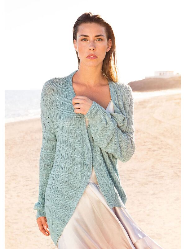 Lana Grossa CARDIGAN Solo Lino