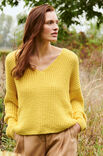 Lana Grossa V-PULLI IM RIPPENMUSTER Organico