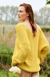 Lana Grossa V-PULLI IM RIPPENMUSTER Organico