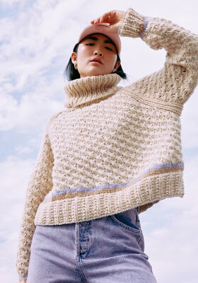 PULLOVER Lovely Cotton (lala Berlin) & Brillino von Lana Grossa