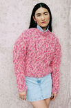 Lana Grossa PULLOVER Brushy Print (lala Berlin)