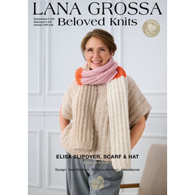 ELISA SLIPOVER, SCARF & HAT - Beloved Knits No. 5 von Lana Grossa