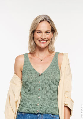 MARIANNA TOP/WESTE Sottile von Lana Grossa