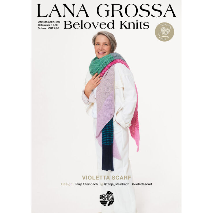 VIOLETTA SCARF - Beloved Knits No. 3 von Lana Grossa