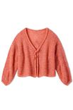 Lana Grossa LETTER SWEATER Soffio & Natural Superkid Tweed