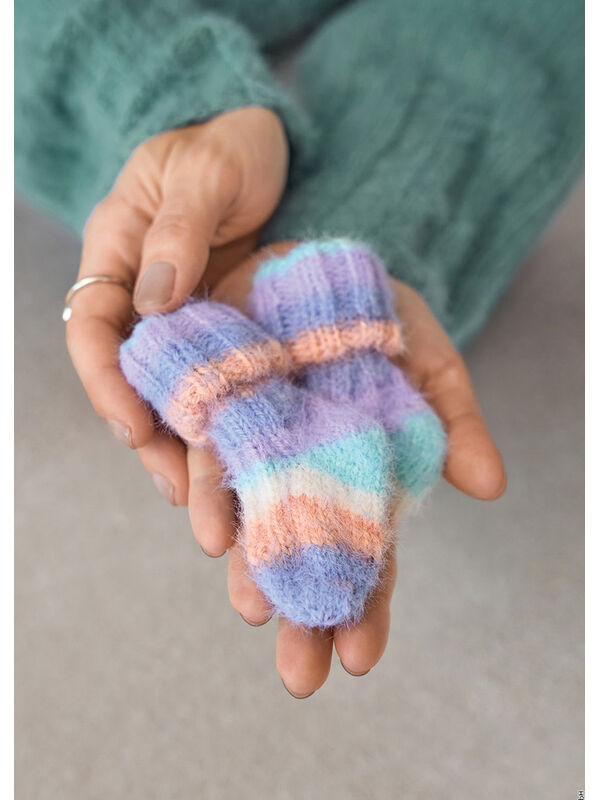 Lana Grossa BABYSOCKEN Cosy Socks Multi Stripes