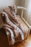 Lana Grossa DECKE Alta Moda Alpaca, Brigitte No. 2, Cool Merino Uni/Print, Alpaca Moda