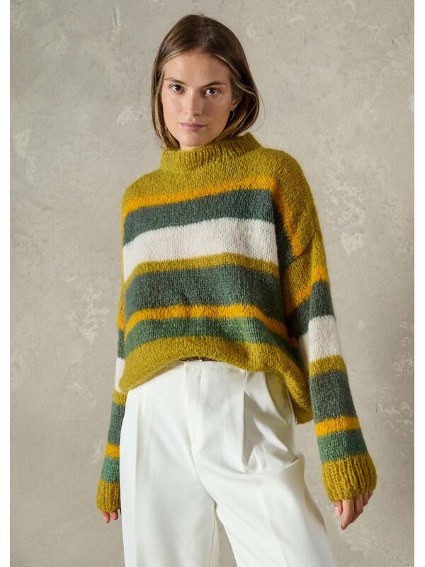 Lana Grossa PULLOVER Mohair Moda & Alpaca Air II