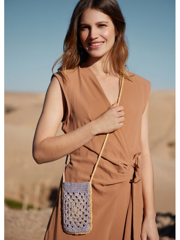Lana Grossa KLEINE HÄKELTASCHE Gomitolo Collina