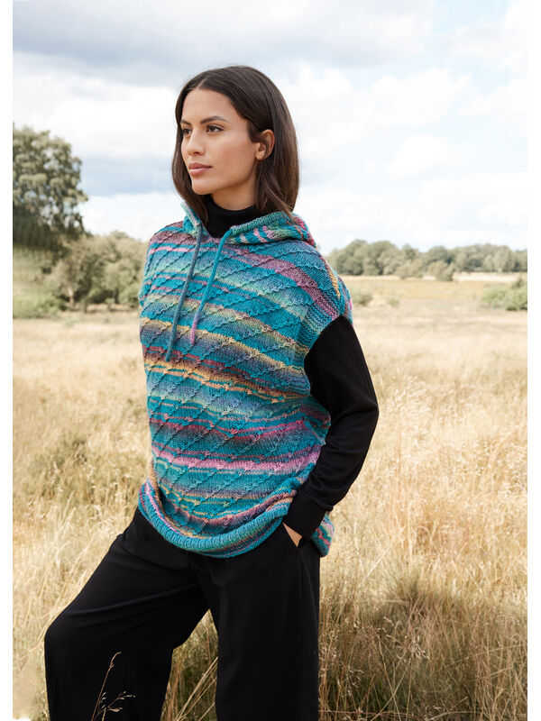 Lana Grossa HOODIE-PULLUNDER Gomitolo Magico