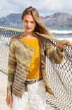 Lana Grossa VERSCHLUSSLOSE ZIPFELJACKE Linarte Color