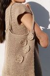 Lana Grossa TASCHE IN VERSETZTEN STÄBCHEN Alta Moda Cotolana