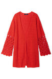 Lana Grossa CARDIGAN IN STÄBCHEN MIT BOGENLOCHMUSTER Gioia