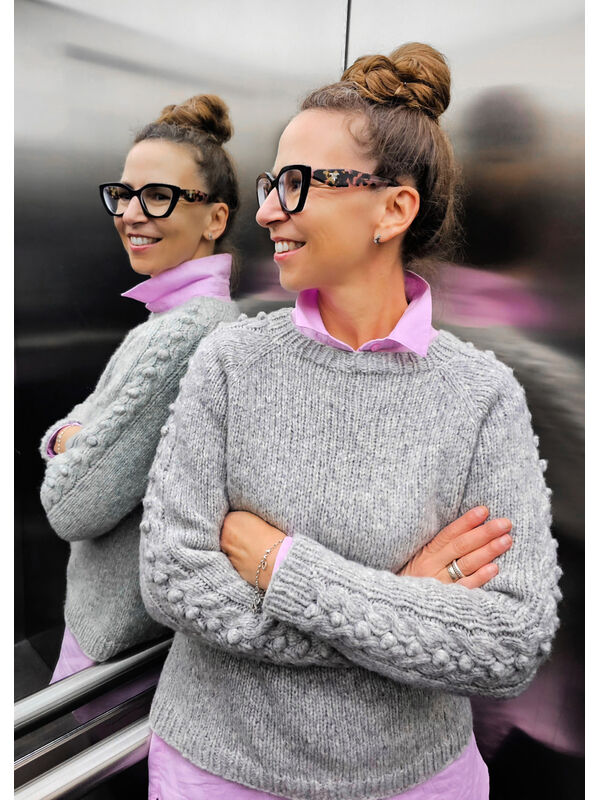 Lana Grossa SWEATER ALUNA Spuma