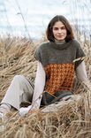 Lana Grossa PULLUNDER MIT JACQUARDMUSTER Alpaca Moda & Cool Merino Big