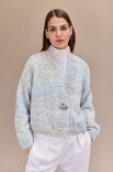 Lana Grossa JACKE Cool Merino Big & Silkhair Print