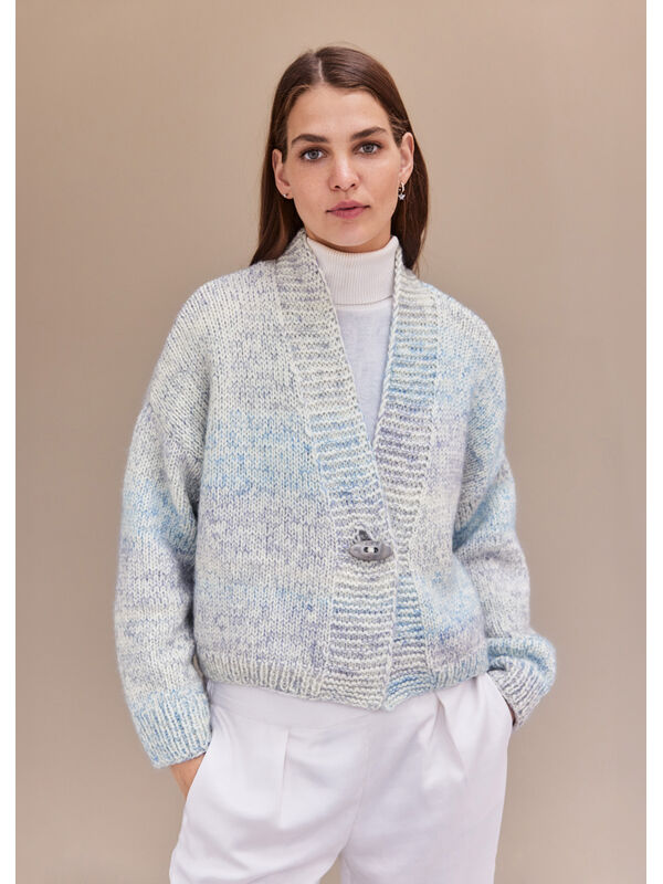 Lana Grossa JACKE Cool Merino Big & Silkhair Print