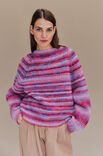 Lana Grossa PULLOVER TOPDOWN Picasso