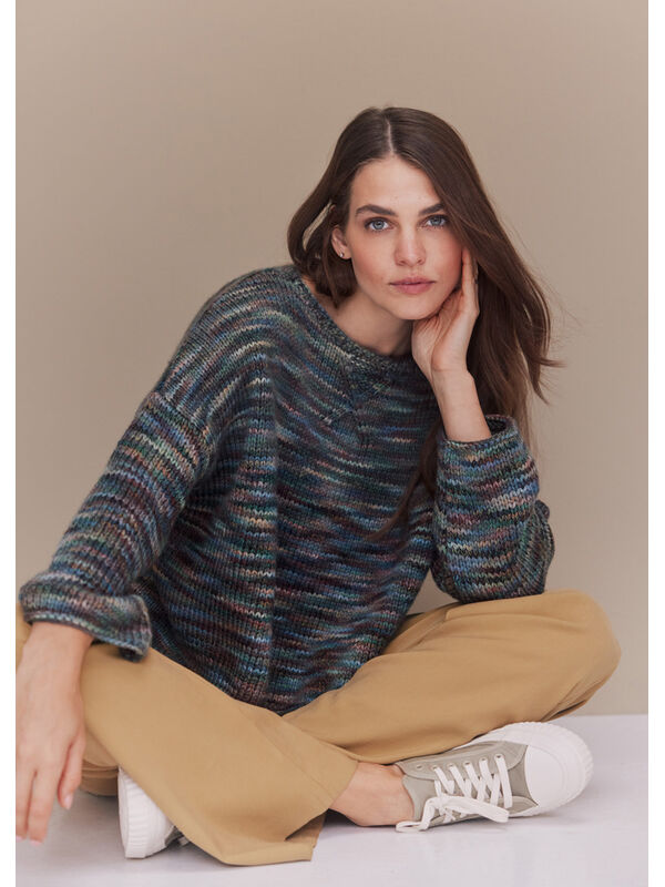 Lana Grossa PULLOVER Cool Merino Big Color