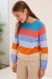 Lana Grossa BLOCKSTREIFEN-PULLOVER Ecopuno