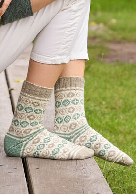 SOCKEN Meilenweit 50g Cashmere von Lana Grossa