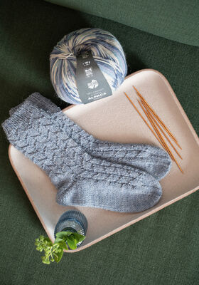SOCKEN Meilenweit 150g 6-fach Alpaca von Lana Grossa