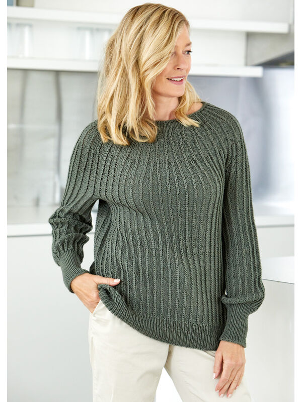 Lana Grossa RUNDPASSENPULLOVER Cool Wool