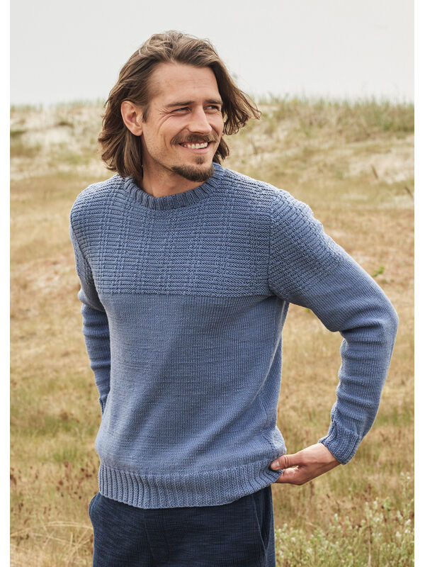 Lana Grossa HERRENPULLOVER Cool Wool