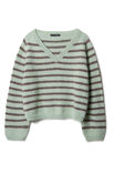 Lana Grossa STREIFENPULLOVER Merino Superiore & Silkhair