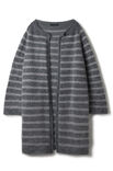 Lana Grossa TOP DOWN STREIFENJACKE Merino Superiore & Silkhair